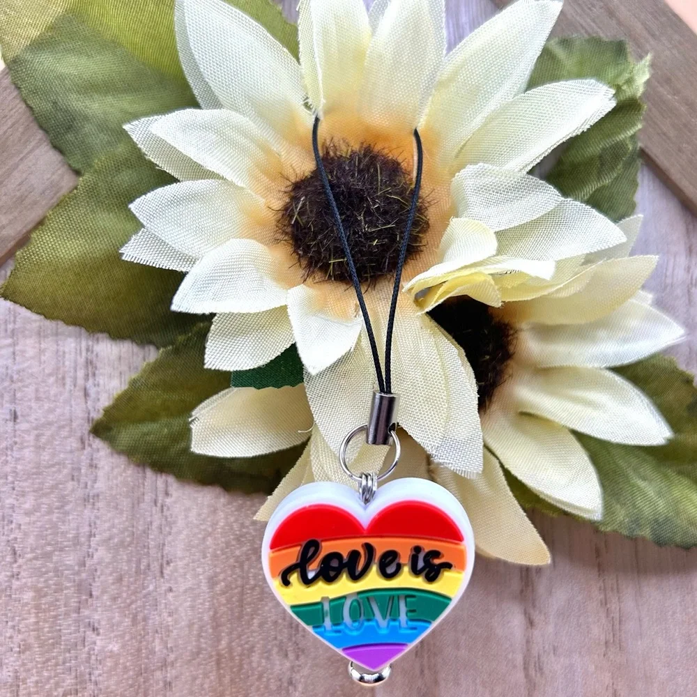 LOVE IS LOVE Phone Charm